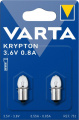 Varta Midget Flange Type Lamp - 752 GlÜhlampe 3,6v-0,75a Steck 1st-blister
